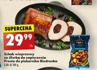 Biedronka Schab wieprzowy ze śliwką do zapieczenia Prosto do piekarnika Biedronka 1 kg oferta