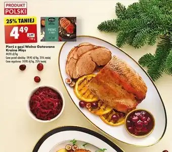 Biedronka Pierś z gęsi Wolno Gotowane Kraina Mięs 100 g oferta
