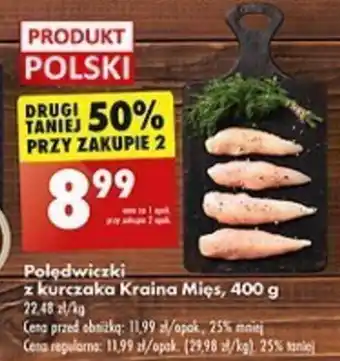 Biedronka Polędwiczki z kurczaka Kraina Mięs, 400 g oferta