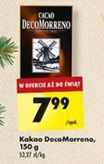 Biedronka Kakao DecoMorreno, 150 g oferta