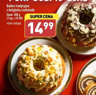 ALDI Babka tradycyjna z belgijską czekoladą 500 g oferta