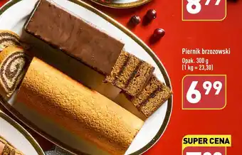 ALDI Piernik brzozowski 300 g oferta