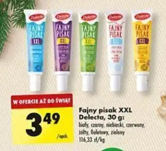 Biedronka Fajny pisak XXL Delecta 30 g oferta