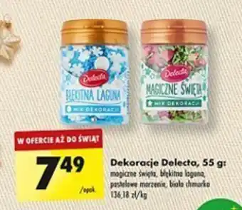 Biedronka Dekoracje Delecta, 55 g oferta