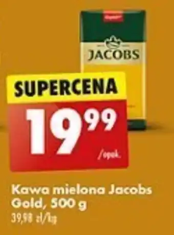 Biedronka Kawa mielona Jacobs Gold, 500 g oferta