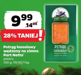 Netto Pstrąg wędzony port netto oferta