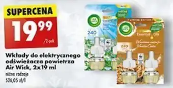 Biedronka Wkłady do elektrycznego odświeżacza powietrza Air Wick, 2 x 19 ml oferta