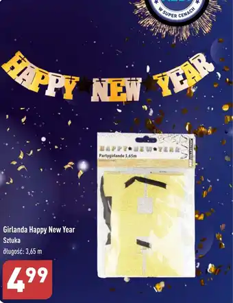 ALDI Girlanda Happy New Year oferta