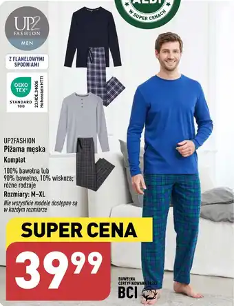 ALDI UP2FASHION Piżama męska oferta