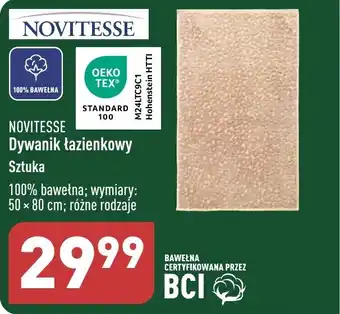 ALDI NOVITESSE Dywanik łazienkowy oferta