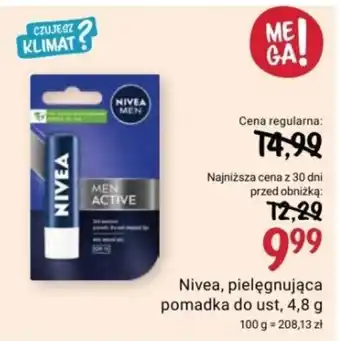 Rossmann Nivea, pielęgnująca pomadka do ust, 4,8 g oferta