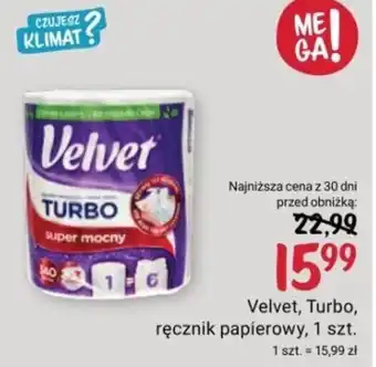 Rossmann Velvet Turbo ręcznik papierowy 1 szt. oferta