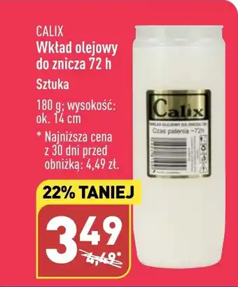 ALDI Wkład olejowy do znicza 72 h oferta