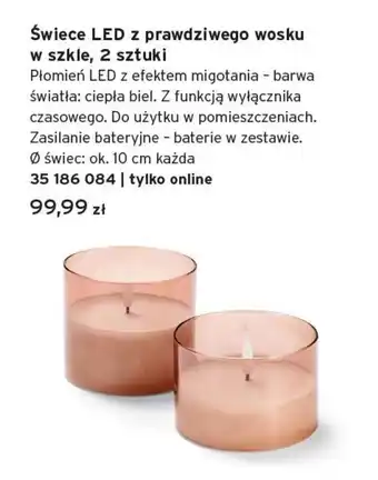 Tchibo Świeca led online oferta