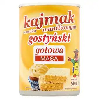 Makro Sm gostyń kajmak o smaku waniliowym gostyński 510 g oferta