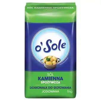 Makro O'sole sól kamienna spożywcza jodowana 1 kg oferta