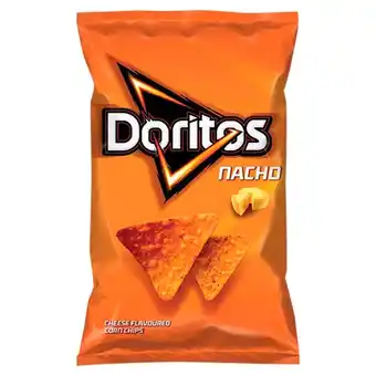 Stokrotka Express Doritos nacho chipsy kukurydziane o smaku serowym 100 g oferta
