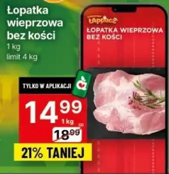 Delikatesy Centrum Łopatka wieprzowa bez kości 1kg oferta