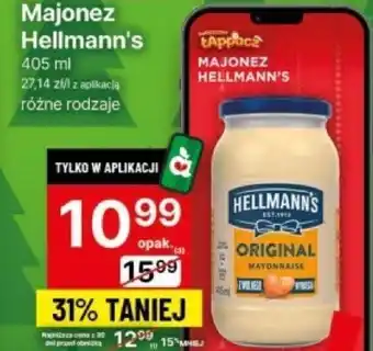 Delikatesy Centrum Majonez Hellmann's 405ml oferta