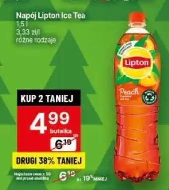 Delikatesy Centrum Napój Lipton Ice Tea 1,5l oferta