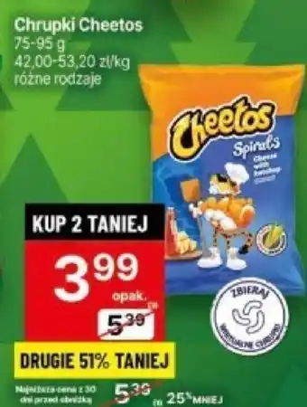 Delikatesy Centrum Chrupki Cheetos 75-95 g oferta