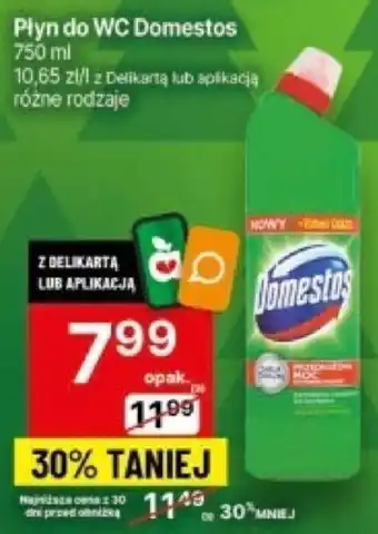 Delikatesy Centrum Płyn do WC Domestos 750 ml oferta