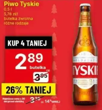 Delikatesy Centrum Piwo Tyskie 0,5l oferta