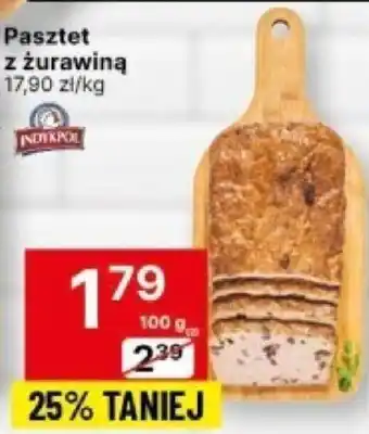 Delikatesy Centrum Pasztet z żurawiną 100g oferta