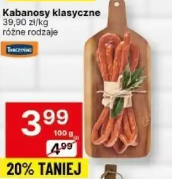 Delikatesy Centrum Kabanosy klasyczne 100g oferta