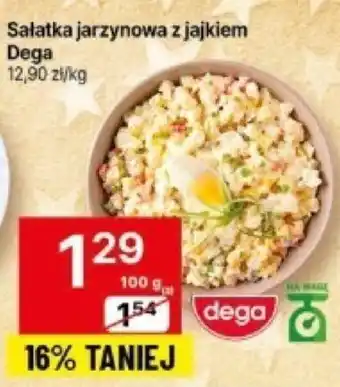 Delikatesy Centrum Sałatka jarzynowa z jajkiem Dega 100g oferta