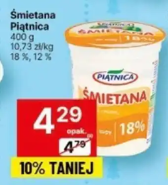 Delikatesy Centrum Śmietana Piątnica 400 g oferta