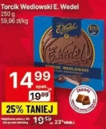 Delikatesy Centrum Torcik Wedlowski E. Wedel 250g oferta