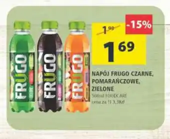 Arhelan Napój Frugo Czarne, Pomarańczowe, Zielone 500ml oferta