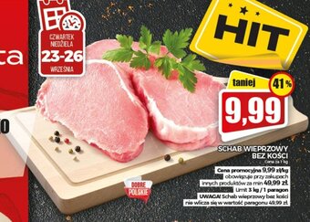 Topaz Schab wieprzowy bez kości 1kg oferta