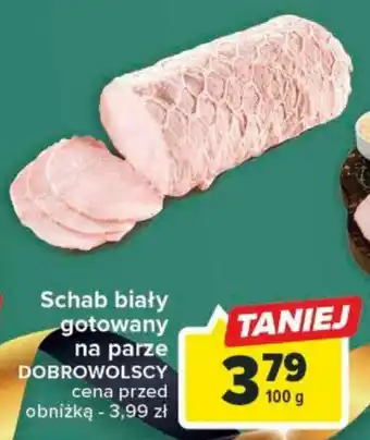 Carrefour Market Schab biały gotowany na parze 100 g oferta