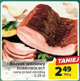 Carrefour Market Boczek wiśniowy 100 g oferta