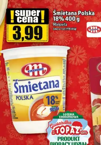 Topaz Śmietana mlekovita oferta