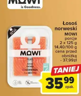 Carrefour Market Łosoś norweski 2 x 125 g oferta