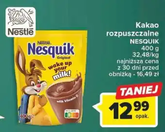 Carrefour Market Kakao rozpuszczalne 400 g oferta