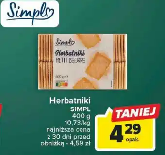 Carrefour Market Herbatniki 400 g oferta