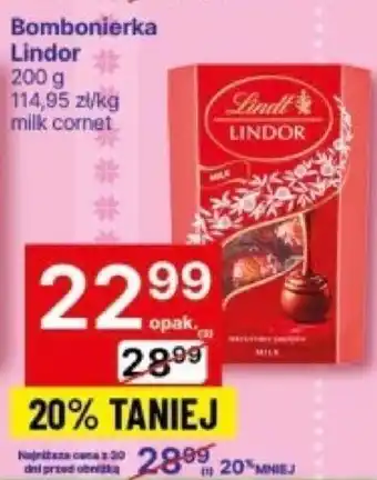 Delikatesy Centrum Bombonierka Lindor 200g oferta