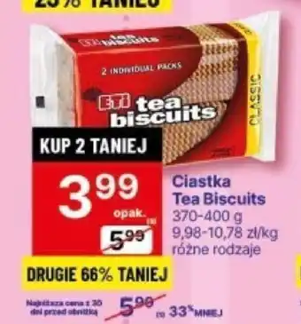 Delikatesy Centrum Ciastka Tea Biscuits 370-400 g oferta