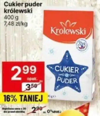 Delikatesy Centrum Cukier puder królewski 400g oferta