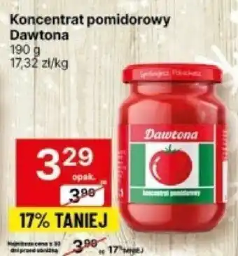 Delikatesy Centrum Koncentrat pomidorowy Dawtona 190g oferta