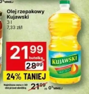 Delikatesy Centrum Olej rzepakowy Kujawski 3l oferta
