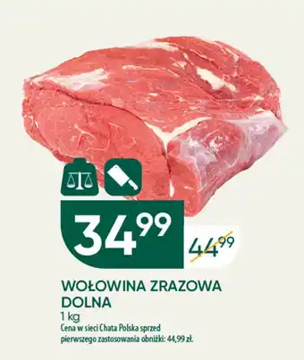 Chata Polska WOŁOWINA ZRAZOWA DOLNA 1 kg oferta