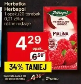 Delikatesy Centrum Herbatka Herbapol 20 torebek oferta