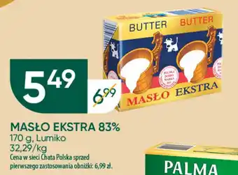 Chata Polska MASŁO EKSTRA 83% 170 g oferta