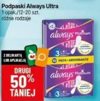 Podpaski Always Ultra 12-20 szt.