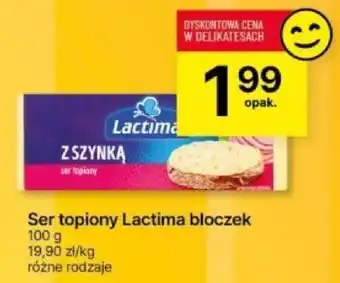 Delikatesy Centrum Ser topiony Lactima bloczek 100g oferta